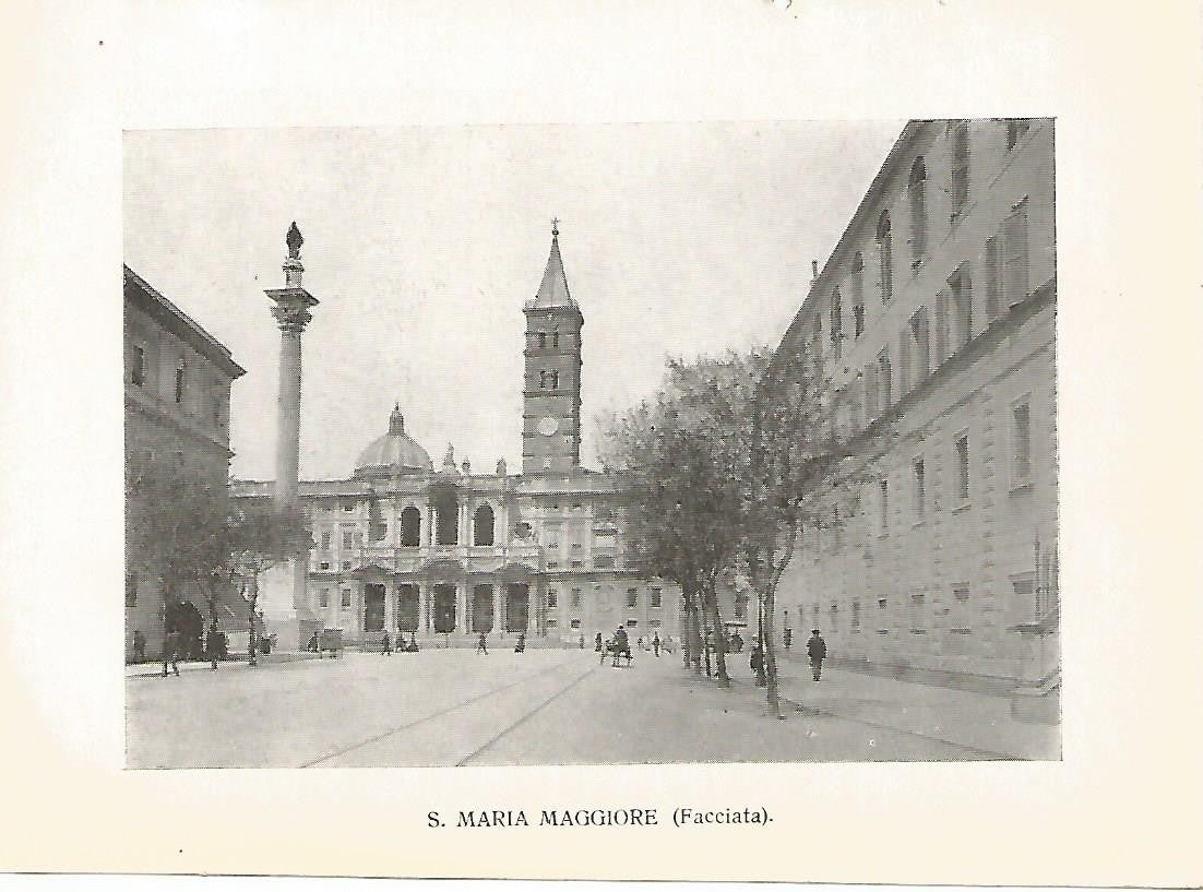 Lamina 1026: ROMA. Santa Maria la Mayor. Fachada