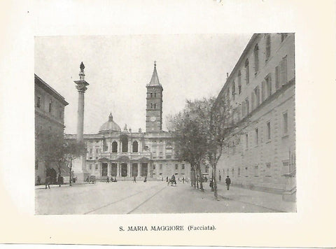 Lamina 1026: ROMA. Santa Maria la Mayor. Fachada