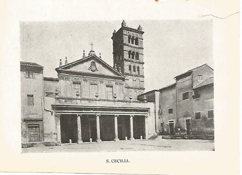 Lamina 1032: ROMA. Santa Cecilia