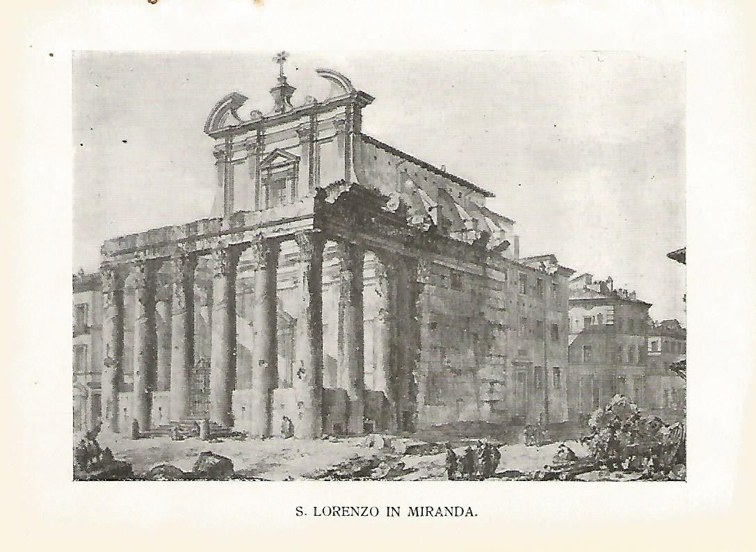 Lamina 1039: ROMA. San Lorenzo in Miranda