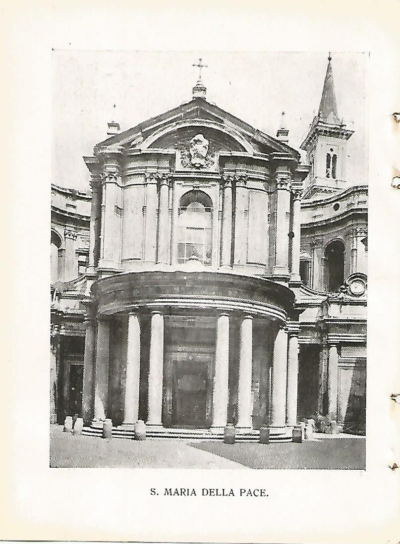 Lamina 1051: ROMA. Santa Maria della Pace