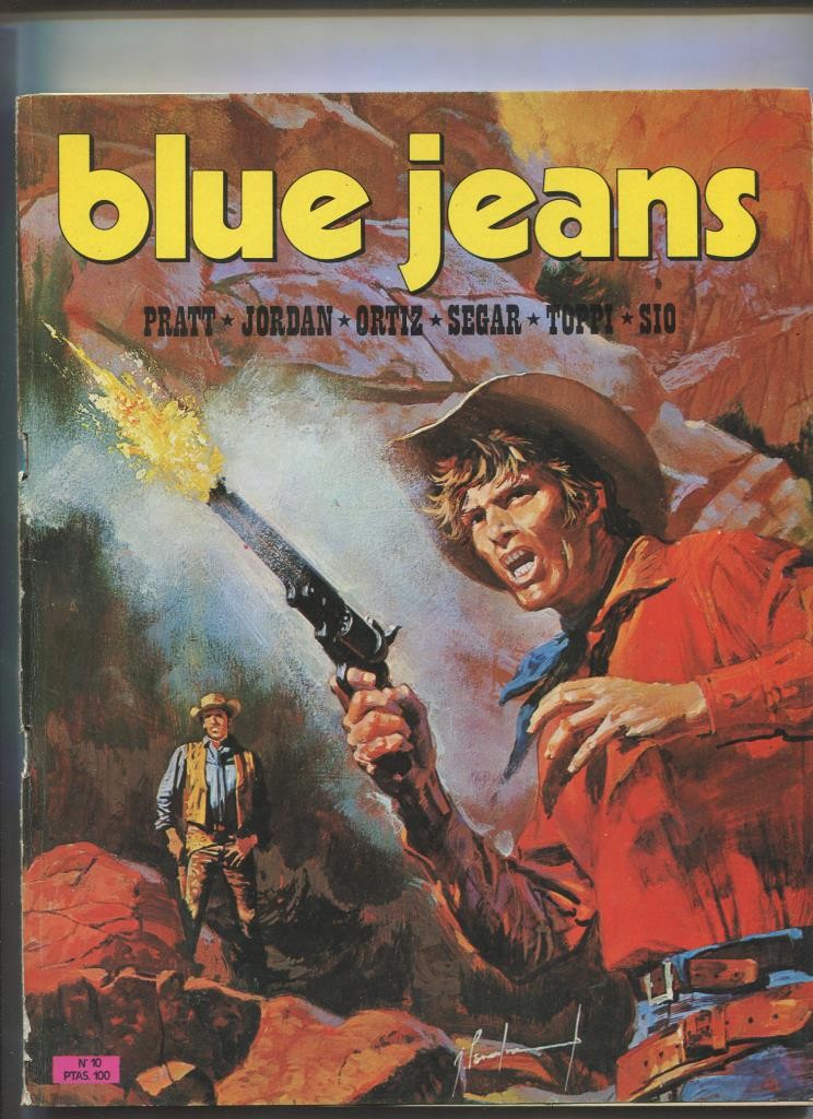 Blue Jeans numero 10: Operacion Walkiria por Toppi-Al Crane-Cepillo de Sappo