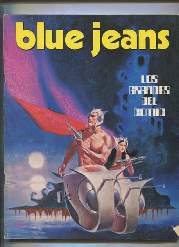 Blue Jeans numero 11: Jeff Hawke por Sidney Jordan
