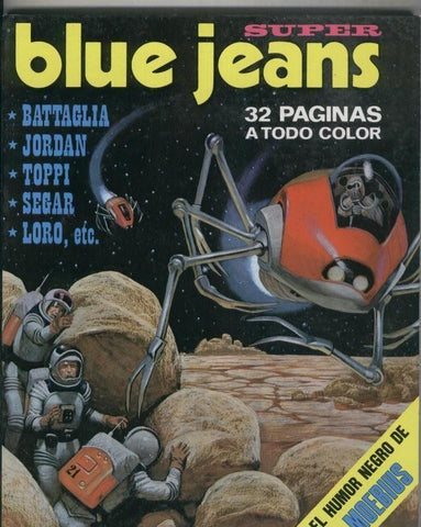 Blue Jeans numero 20: el humor negro de Moebius con la agonia perpetua, Tora, tora, tora por Dino Battaglia
