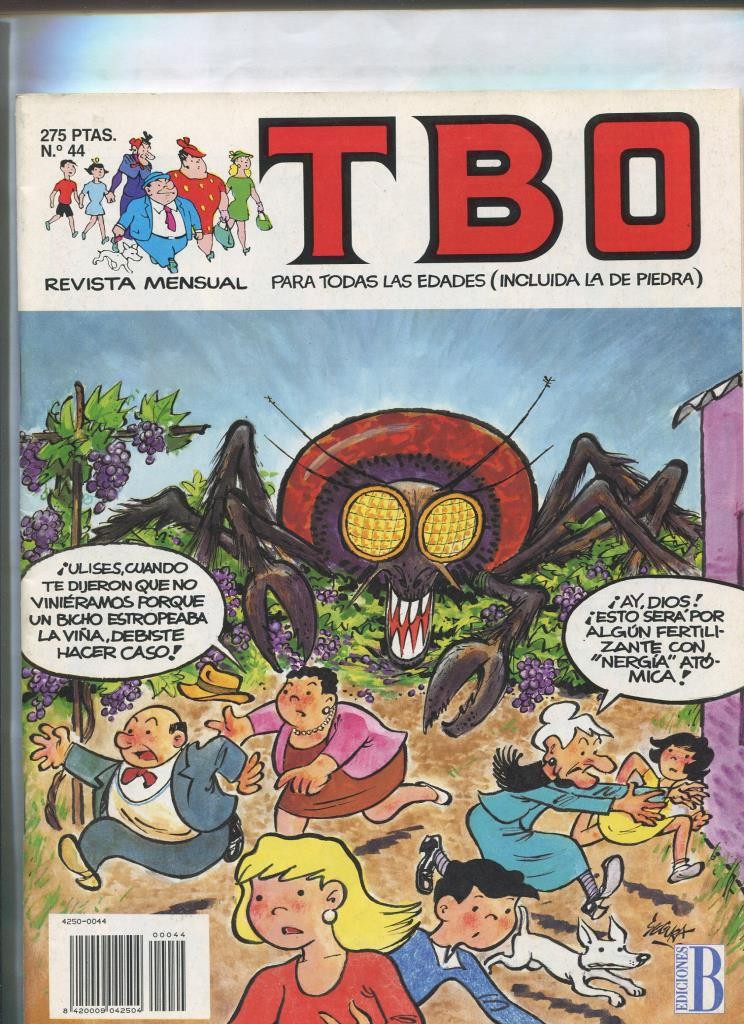 TBO de Ediciones B numero 044 (numerado 1 en trasera)