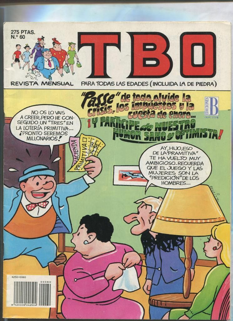TBO de Ediciones B numero 060 (numerado 2 en trasera)