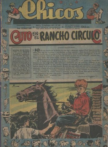 Chicos de Consuelo Gil numero 503 (procede de tomo desencuadernado)