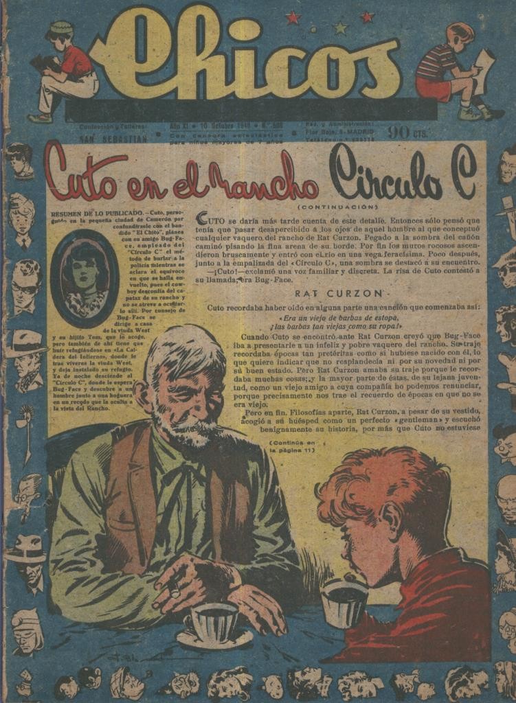 Chicos de Consuelo Gil numero 506 (procede de tomo desencuadernado)