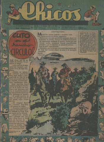 Chicos de Consuelo Gil numero 507 (procede de tomo desencuadernado)