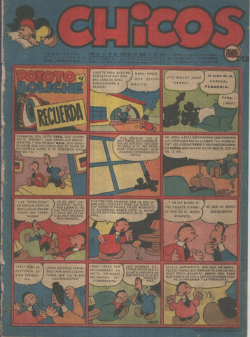 Chicos de Consuelo Gil numero 524 (procede de tomo desencuadernado)