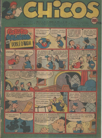 Chicos de Consuelo Gil numero 525 (procede de tomo desencuadernado)