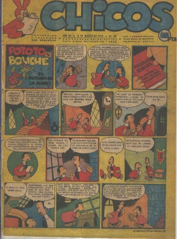 Chicos de Consuelo Gil numero 527 (procede de tomo desencuadernado)