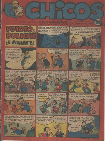 Chicos de Consuelo Gil numero 531 (procede de tomo desencuadernado)