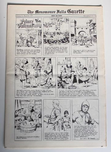 The Menomonee Falls Gazette Vol.02 No.107 - First Section (1973)