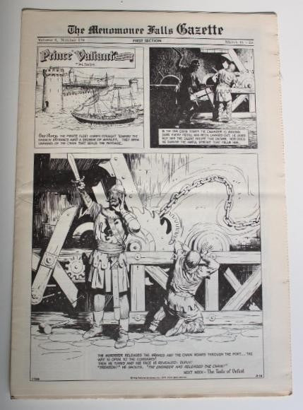 The Menomonee Falls Gazette Vol.04 No.172 - First Section (1975)