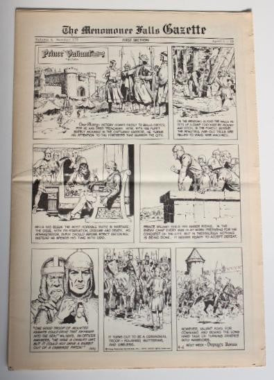 The Menomonee Falls Gazette Vol.04 No.175 - First Section (1975)
