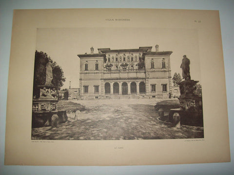 Lamina 1155: VILLA BORGHESE. LE CASIN