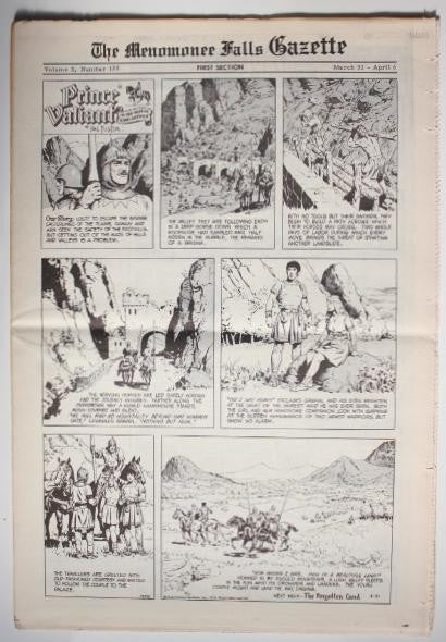 The Menomonee Falls Gazette Vol.03 No.122 - First Section (1974)