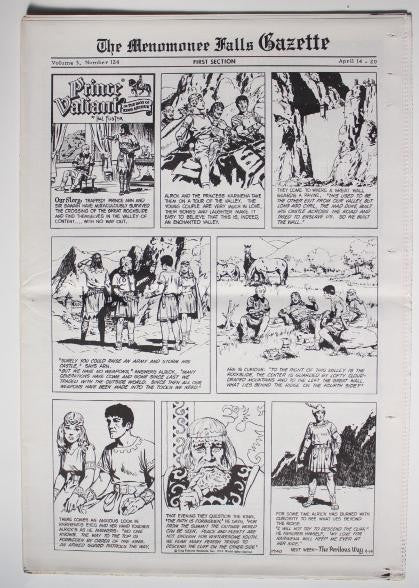 The Menomonee Falls Gazette Vol.03 No.124 - First Section (1974)