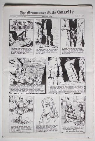 The Menomonee Falls Gazette Vol.03 No.125 - First Section (1974)