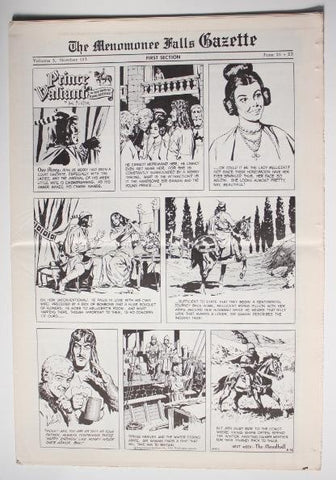 The Menomonee Falls Gazette Vol.03 No.133 - First Section (1974)