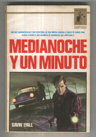 Biblioteca Oro Suspense numero 564: Medianoche y un minuto