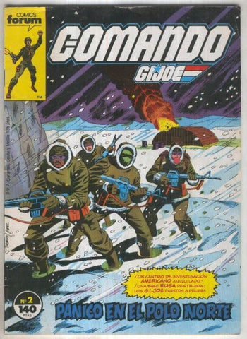 G.I.Joe (comando Gijoe) numero 02: Panico en el polo norte