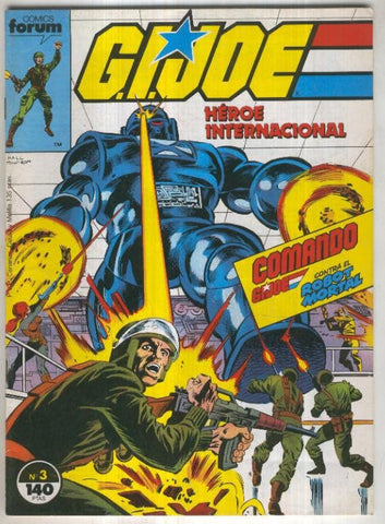 G.I.Joe (comando Gijoe) numero 03: Gambito el troyano