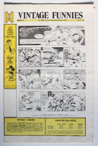 VINTAGE FUNNIES No.055 - The Great Classic Newspaper Comic Strips (1974)