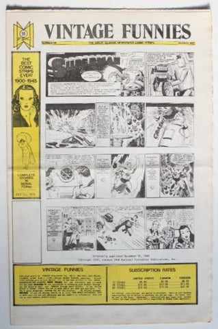 VINTAGE FUNNIES No.059 - The Great Classic Newspaper Comic Strips (1974)