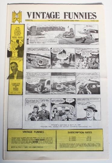 VINTAGE FUNNIES No.078 - The Great Classic Newspaper Comic Strips (1974)