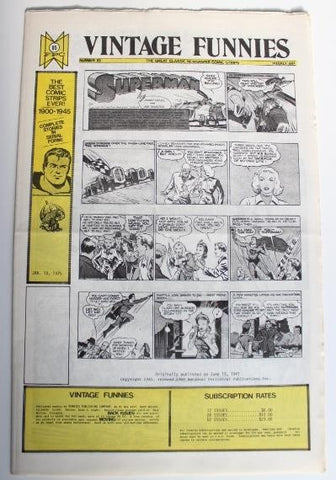 VINTAGE FUNNIES No.085 - The Great Classic Newspaper Comic Strips (1975)