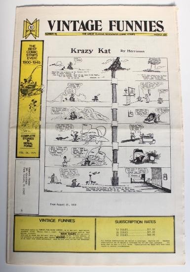 VINTAGE FUNNIES No.092 - The Great Classic Newspaper Comic Strips (1975)