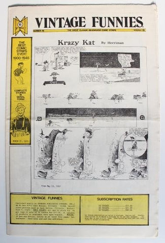VINTAGE FUNNIES No.095 - The Great Classic Newspaper Comic Strips (1975)