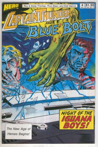 CAPTAIN THUNDER AND BLUE BOLT Vol.1 No.04: Wet Job on the Strip