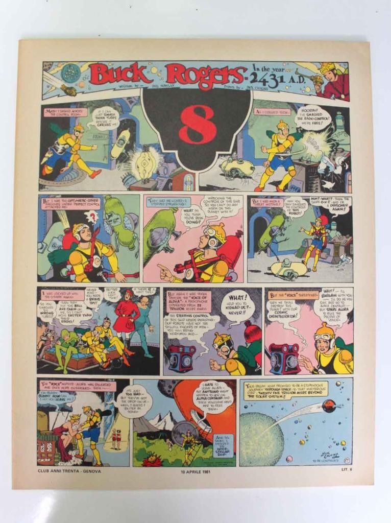 BUCK ROGERS No.08 - Tira Dominical del No.085 al No.096