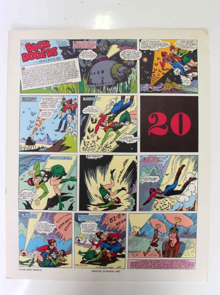 BUCK ROGERS No.20 - Tira Dominical del No.229 al No.240