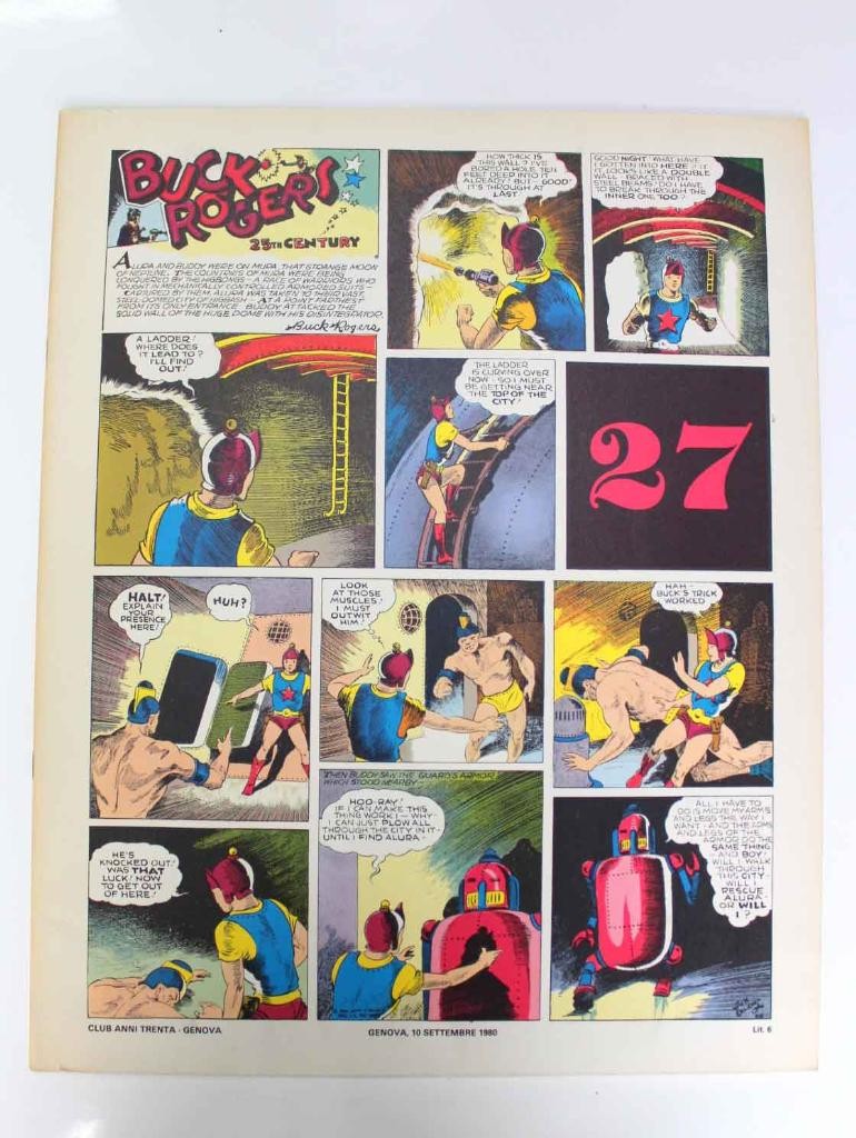 BUCK ROGERS No.27 - Tira Dominical del 22-03-1936 al 07-06-1936