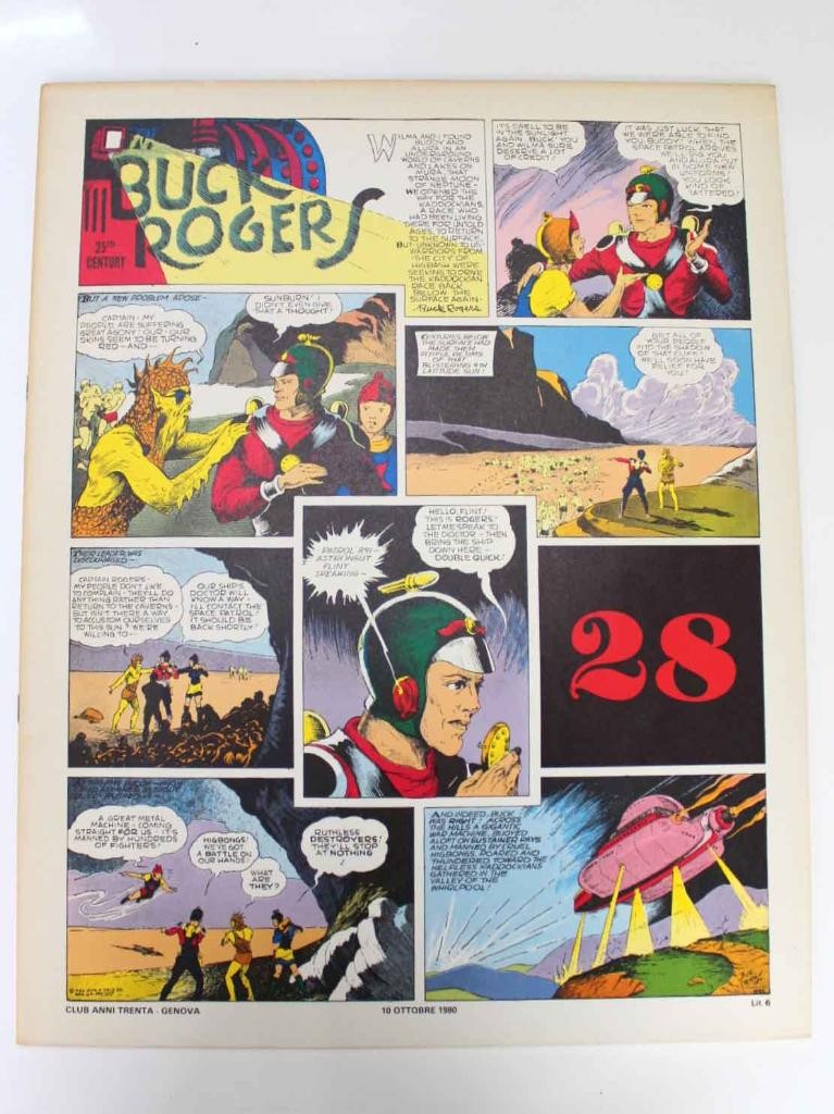 BUCK ROGERS No.28 - Tira Dominical del 14-06-1936 al 30-08-1936