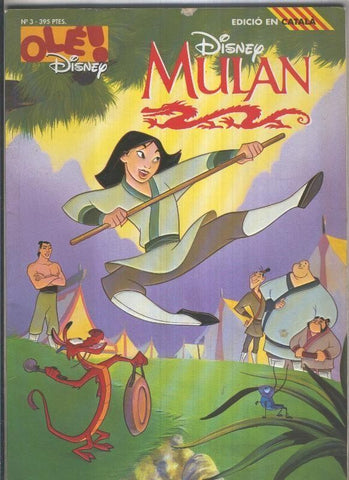 Ole Disney en relieve numero 03: Mulan