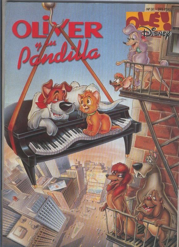 Ole Disney en relieve numero 31: Oliver y su pandilla