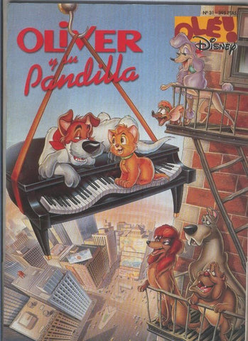 Ole Disney en relieve numero 31: Oliver y su pandilla