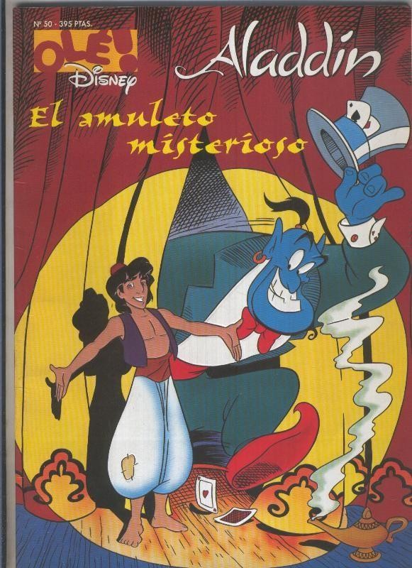 Ole Disney en relieve numero 50: Aladdin el amuleto misterioso