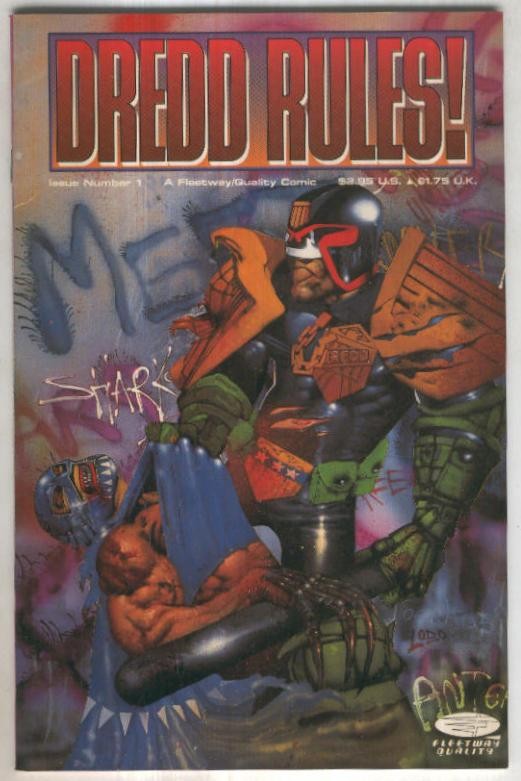 DREDD RULES, No.01: Tyger, Tyger (Fleetway Quality)