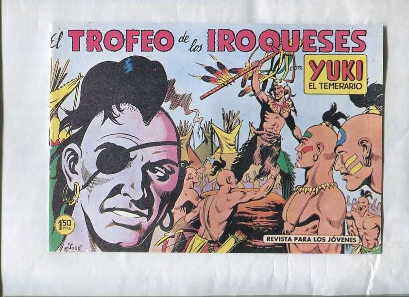 Yuki el temerario facsimil numero 012: El trofeo de los iroqueses