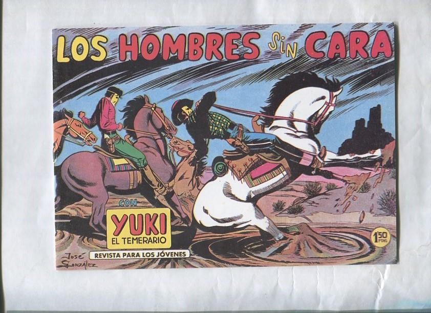 Yuki el temerario facsimil numero 015: Los hombres sin cara