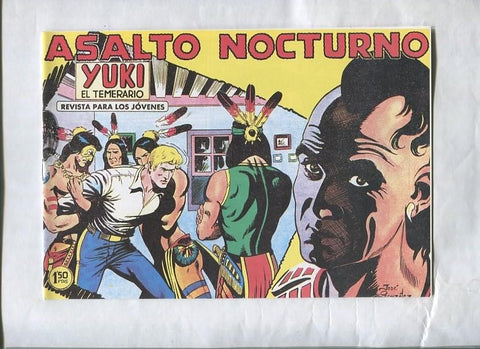 Yuki el temerario facsimil numero 017: Asalto nocturno