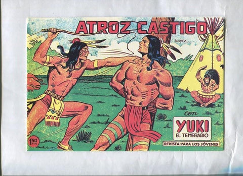 Yuki el temerario facsimil numero 028: Atroz castigo