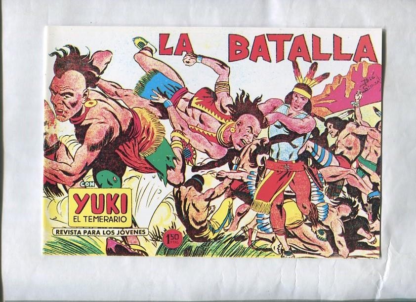 Yuki el temerario facsimil numero 033: La batalla