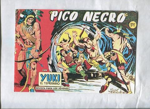 Yuki el temerario facsimil numero 037: Pico Negro